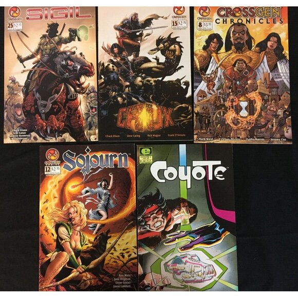 Crossgen Comics Mixed Lot of 10- Sigil, Crux, Sojurn & More Circa 2000-2001 - Picture 7 of 12